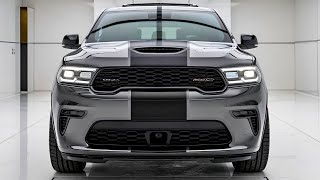 2025 Dodge Durango The Ultimate Powerhouse SUV Review [upl. by Ryle]