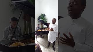 Song title White Christmas Performed by Lemuel Iyalla Accompanist Adolphus Dikibo VideoKate Ogan [upl. by Lotti]