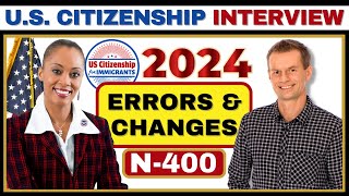 NEW US Citizenship Interview 2024 Questions amp Answers Practice Actual Case N400 Naturalization [upl. by Sheeree]