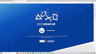 How to Get Your PlayStation Wrap Up for 2023 [upl. by Tomi198]