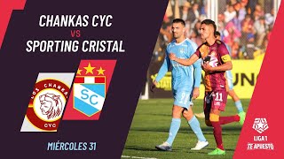 Los Chankas 33 Sporting Cristal resumen EXTENDIDO del partido de hoy  Torneo Clausura 2024 [upl. by Meibers]