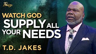 TD Jakes Motivation to Bring Your Needs to God  Praise on TBN [upl. by Neill]