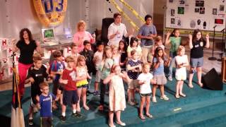 2014 VBS  quotHe Is Alivequot Song Day 4  Agency D3 [upl. by Dotti]