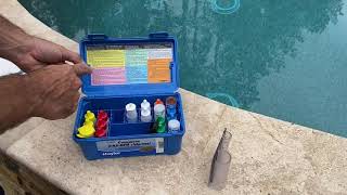 Swimming Pool  Taylor K2006 Test Kit Intro  Free Chlorine Test [upl. by Lleder]