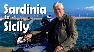 Motorradabenteuer Sardinien  Mit der Fähre von Cagliari nach Sizilien [upl. by Winfred957]