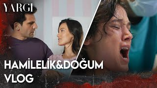 Yargı  HamilelikampDoğum Vlog  quotDoğuracağım diyorumquot [upl. by Odareg]