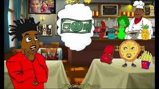 Ring Gang Radio presents The Pizza Wars short animated film [upl. by Anairda]