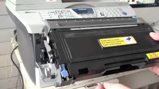 Brother MFC7420 Toner  Drum installation [upl. by Ykcim688]