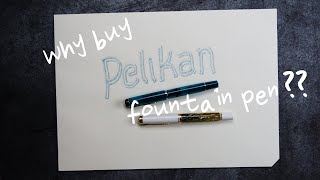 Pelikan fountain pen  Souveran vs Classic characteristics of Pelikan fountain pen [upl. by Landre]