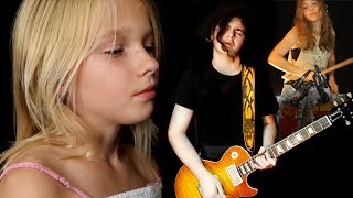 Led Zeppelin  Stairway To Heaven cover by Jadyn Rylee Sina and Andre Cerbu [upl. by Benji]