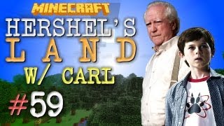 Hershels Land Pt59 w The REAL Carl Nova and Danz Minecraft [upl. by Notfol]