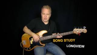 Longview Bass Lesson  Green Day [upl. by Ludvig]