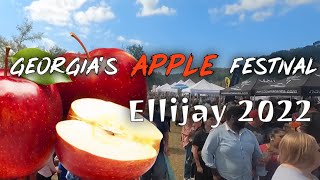 The Best Apple Festival in Georgia  Georgia Apple Festival 2022 [upl. by Mcgray]