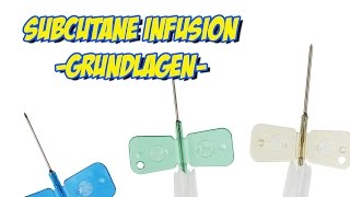 Subkutane Infusion  Grundlagen [upl. by Ydisac]