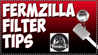 Fermzilla FILTER Hints and Tips  Weights and Tube Length AR homebrewing fermzilla filter hops [upl. by Ahsinam]