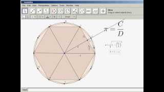 Finding Pi by Archimedes Method [upl. by Bridie]