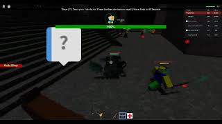 ROBLOX  Protect Telamon from Zombies PART FOUR [upl. by Quiteri]