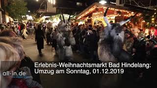 ErlebnisWeihnachtsmarkt Bad Hindelang 2019 [upl. by Yhtorod678]