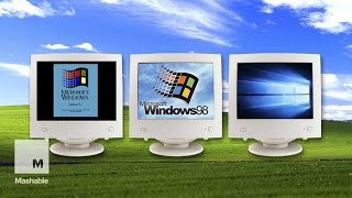 Evolution of Startup Sounds from Windows 31 to 10  Mashable [upl. by Tennaj]