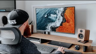 The Perfect Productivity Monitor  LG 32” 4K UltraFine Ergo Setup [upl. by Dietz295]