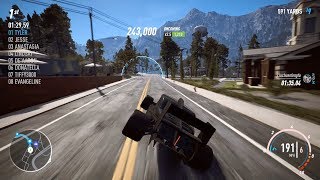 Need For Speed Payback  How I play with my keyboard Online Races w Keyboard Overlay [upl. by Ehsiom136]