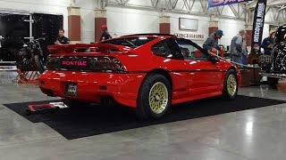 1988 Pontiac Fiero GT in Blaze Red Paint amp Engine Sound on My Car Story with Lou Costabile [upl. by Perkoff]