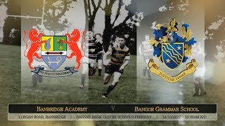 Banbridge Academy vs Bangor Grammar School  14102017 [upl. by Aerdnu]