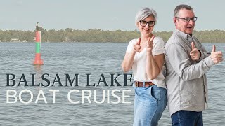 Top 5 Reasons to Love Balsam Lake  Kawartha Lakes Boat Tour [upl. by Aivatnuahs472]