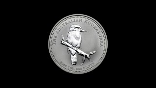 Perth Mint  2005  Australian Kookaburra  1 Oz  Silver Coin [upl. by Nudd]