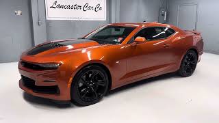 soldPennsylvania 1owner 2022 Chevy Camaro SS in Vivid Orange Metallic and only 21529 miles [upl. by Biddle]