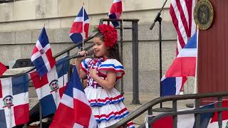 Paterson hosted Annual Dominican Flag Raising Ceremony 2024 [upl. by Helene]