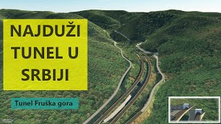 Fruškogorski koridor Tunel Iriški Venac Deonica Novi Sad  Ruma [upl. by Hoban]