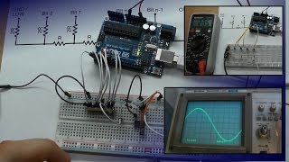 DAC using R2R resistor ladder [upl. by Zealand]