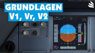 Takeoff speeds Was bedeutet eigentlich V1 Vr und V2 [upl. by Adni]