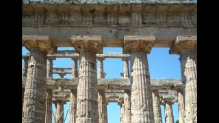 Ancient Greek temples at Paestum Italy [upl. by Hobie]