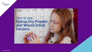 How to use … Diskus Dry Powder and Wixela Inhub Inhalers [upl. by Noved649]