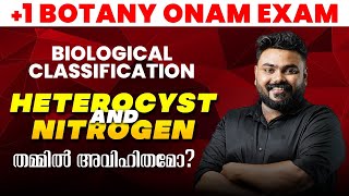 1 BOTANY BIOLOGICAL CLASSIFICATION Heterocyst amp Nitrogen തമ്മിൽ അവിഹിതമോ  MS SOLUTIONS [upl. by Jillie]