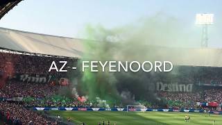 Bekerfinale 2018 Sfeeractie Feyenoord AZ  Feyenoord 22042018 KNVB Beker [upl. by Anyad]