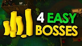 4 Easy Bosses for HUGE Profits OSRS [upl. by Lark]