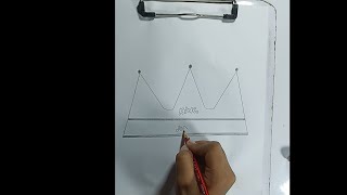 How To Create Crown With Lead drawing [upl. by Ber]