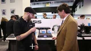 Alesis DRP100 Extreme Isolating Headphones  NAMM 2014 [upl. by Patnode315]