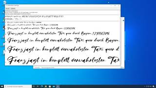 Schriftarten in Windows 10 installieren [upl. by Charo]