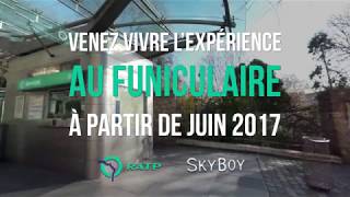 La RATP et Sky Boy présentent lappli Montmartre 360° [upl. by Lachman]