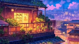 RAINING IN OSAKA ☔ Lofi Sleep Music ☔ Pluviophile Lofi To Feel Relaxed On A Rainy Weekend Evening [upl. by Alegnat888]