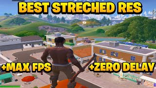 How to get The BEST Stretched Resolution in Fortnite Chapter 5 ✅ HUGE FPS BOOST [upl. by Myriam]