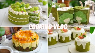 SUB  5 Món Bánh Ngon Từ MATCHA  Bánh mì matcha kem chảy Scone dứa phô mai Bánh cuộn kem tuyết [upl. by Heilner]