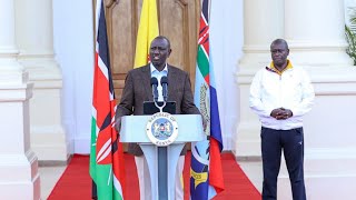 LIVE PRESIDENT RUTO WITH AZIMIO GOVERNORS IN STATE HOUSE [upl. by Ialokin]