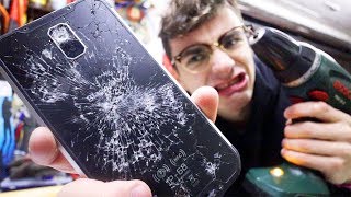 HO DISTRUTTO LO SMARTPHONE INDISTRUTTIBILE crash test estremo [upl. by Jedlicka201]