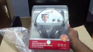 Genius HS  04SU Headphone  Unboxing and Review  English [upl. by Coonan]