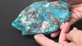 Gem Silica Chrysocolla Inspiration Mine Arizona USA GSVTK [upl. by Nylassej]